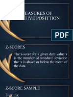 Measures of Relative Position