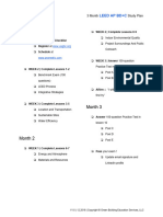 3 Month Leed AP BD+C Study Plan