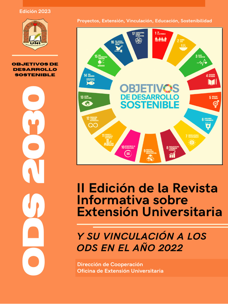 Revista ODS Extensión 2022 PDF Sustentabilidad Reciclaje