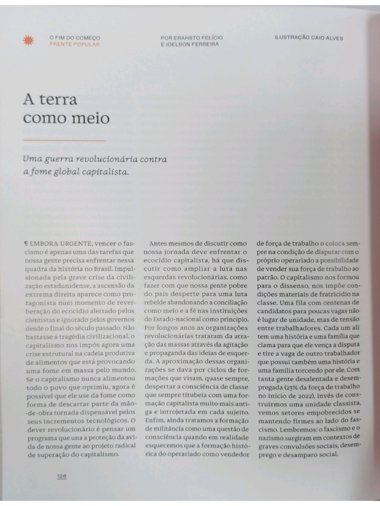 A Terra Como Meio | PDF