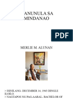 Manunula Sa Mindanao