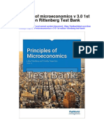 Instant Download Principles of Microeconomics V 3 0 1st Edition Rittenberg Test Bank PDF Full Chapter