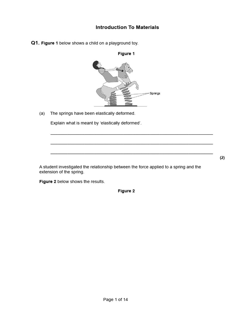 Intro To Materials - RTF 2 | PDF | Gases | Density