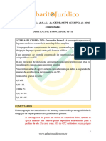 As Questoes Mais Dificeis Do CEBRASPE CIVIL E PROCESSO CIVIL