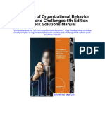 Instant Download Principles of Organizational Behavior Realities and Challenges 6th Edition Quick Solutions Manual PDF Full Chapter