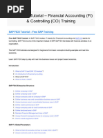 Sap Fico Training Tutorial