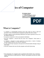 Unit-1 Basics of Computer