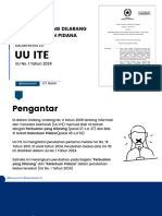 Rangkuman Perbuatan Yang Dilarang Dan Ketentuan Pidana - Revisi UU ITE 2024