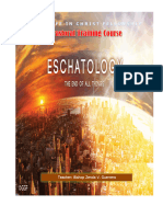 Complete Set of Eschatology Lecture Notes - For Students - Bishop Zenda