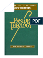 Complete Set of Pastoral Theology Lecture Notes - For Students Copy - Bishop Eric