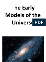 The Early Models of The Universe