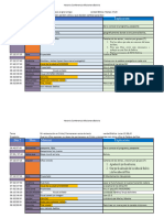 Horario Conferencia BOLIVIA