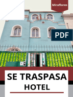 Brochure Traspaso Hotel Miraflores