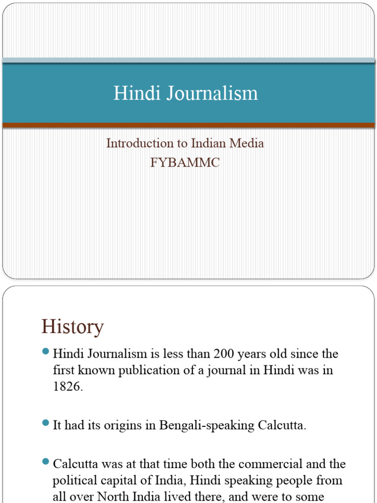 Journalism intelligence overview