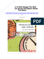 Instant Download Principles of Web Design The Web Technologies Series 5th Edition Skalar Test Bank PDF Full Chapter