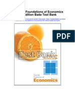 Instant Download Essential Foundations of Economics 6th Edition Bade Test Bank PDF Full Chapter