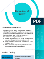 Dimensions of Quality