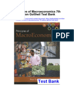 Instant download Prinicples of Macroeconomics 7th Edition Gottheil Test Bank pdf full chapter