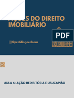 Aula 6 - DIREITO IMOBILIÁRIO