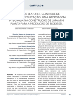 Design de Reatores Controle de Processos e Educacao Uma Abordagem Integrada Na Construcao de Uma Mini Planta para A Producao de Biodiesel