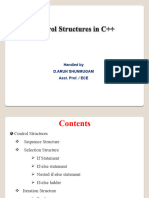 Control Structures in C++