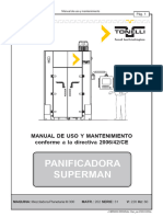 Panificadora Superman M300 - Matr. 202 Serie 31 - Manual de Usuario