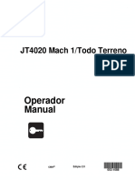Jt4020 m1 - Manual de Operação
