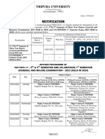 Routine Theory Odd Semester TDP and NEP 2023 REVISED