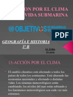 Accion Por El Clima y Vida Submarina