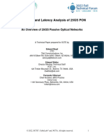 Bandwidth and Latency Analysis of 25GS PON - Ed Boyd - SCTE22 - Approved - FV