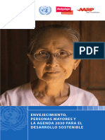 Envejecimiento, Personas Mayores y La Agenda 2030 para El Desarrollo Sostenible