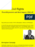 Civil Rights Peaceful Protests