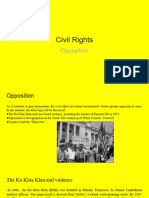 Civil Rights Opposition