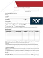 CSEF Application Form