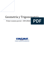 04 Primer Examen Parcial de Geometría y Trigonometría