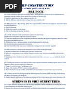 Ship Construction Theory Section I & II LAST UPDATED IN DEC 2023