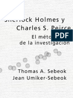 Sebeok, Thomas a. - Sherlock Holmes y Charles S. Peirce