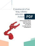 Guillem Sanahuja - TR Creació D'un Braç Robòtic Articulat Amb Arduino