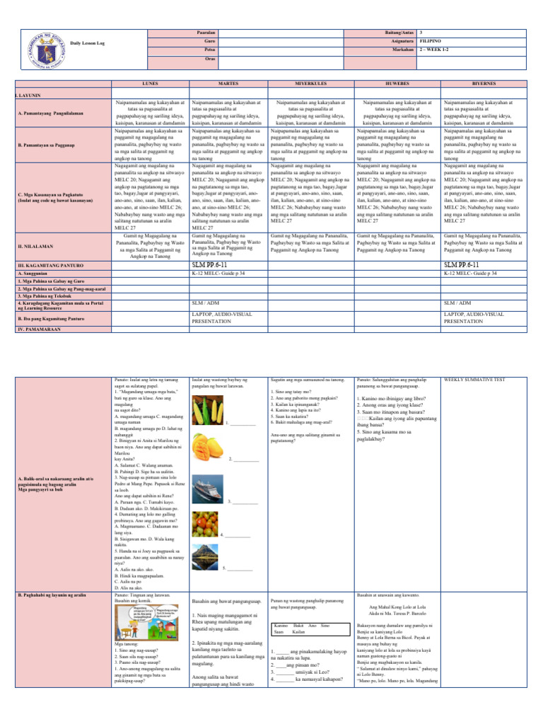 FILIPINO | PDF