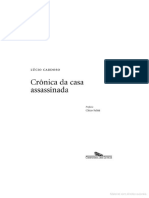 Livro Cronica Da Casa Assassinada Por Lucio Cardoso