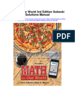 Instant Download Math in Our World 3rd Edition Sobecki Solutions Manual PDF Full Chapter