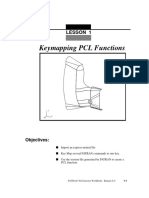 Exercise 01 Keymapping PCL Functions