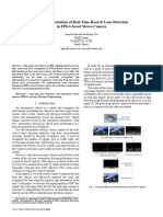 HW Implementation of Real-Time Road - Lane Detection in FPGA-based Stereo Camera