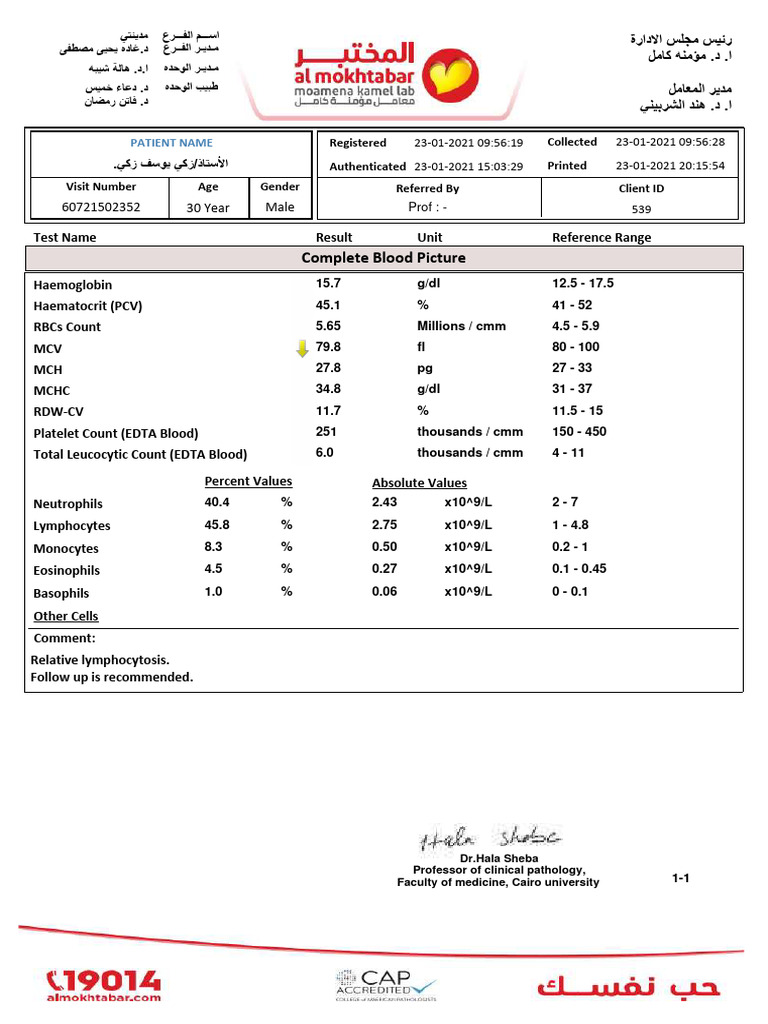 Complete blood picture 30 year male 60721502352 pdf cholesterol