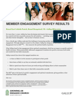 Member Engagement Survey Results: Hemel East Catholic Parish, Hemel Hempstead, UK - Gallup ME25 2022