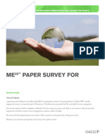 ME25 Gallup-Survey Generic