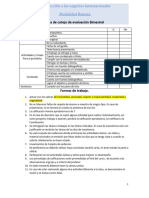 Lista de Cotejo de Evaluación