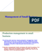  5.3 Management of Small Business