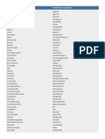 Lista de Sentimentos Positivos e Negativos de A A Z - Dicio, Dicionário Online de Português