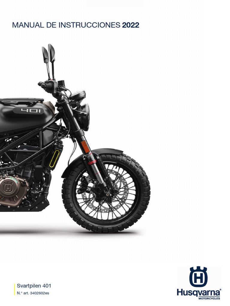 Manual Svartpilen 401 Husqvarna PDF Tornillo Bienes manufacturados